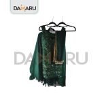 Green Georgette Kurtha Set